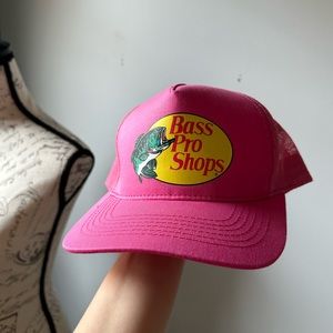 Pink Bass Pro Shops Trucker Hat